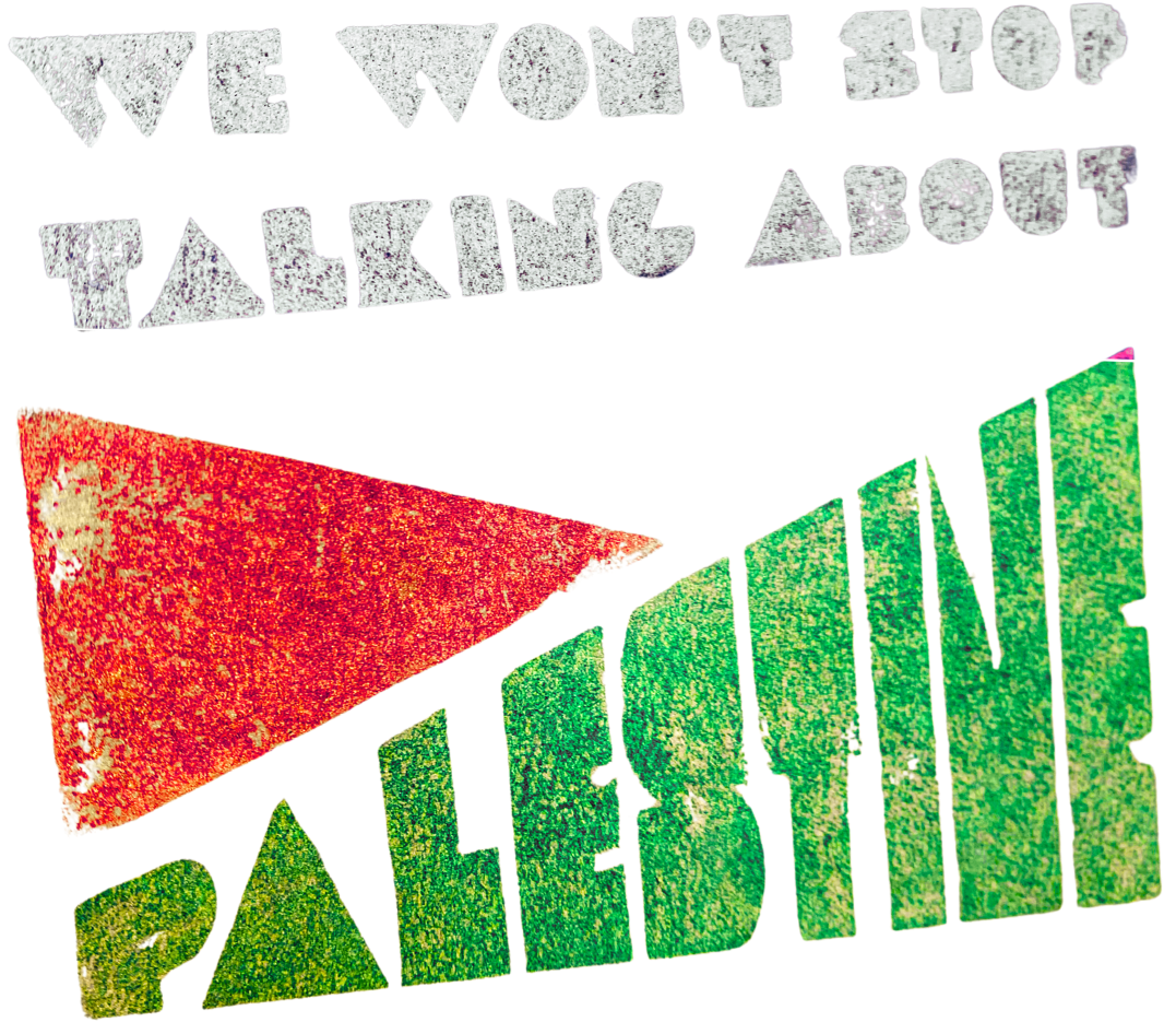 We Won't Stop Talking About Palestine